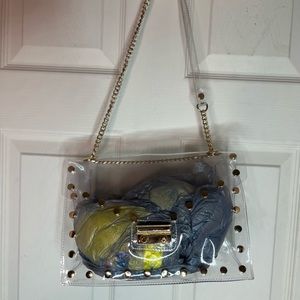 Clear shoulder bag